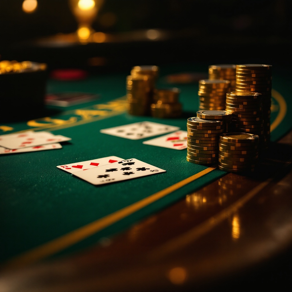Mesas e jogos de casino